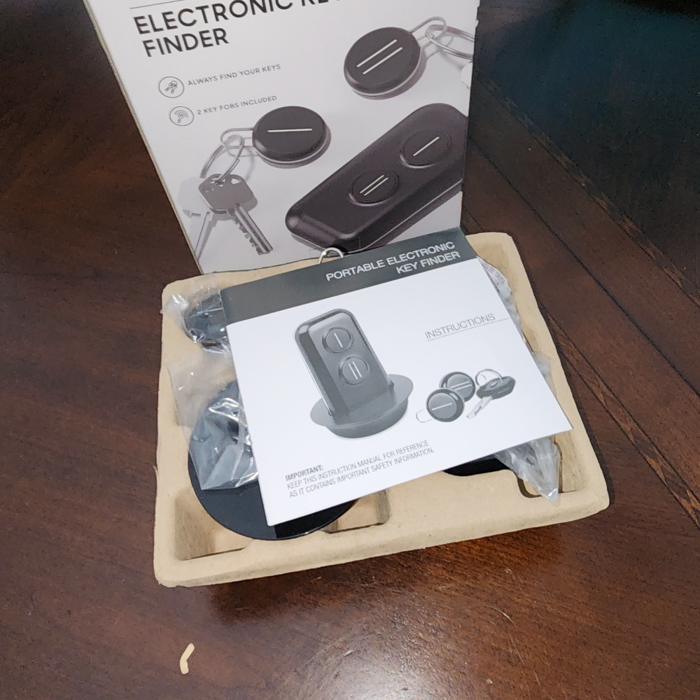 Portable Electronic Key Finder Set
